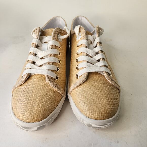 Jack Rogers Lia Rope Sneakers Rattan 7B NEW - Picture 3 of 8